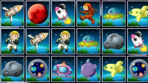 Space Memory Puzzle Game