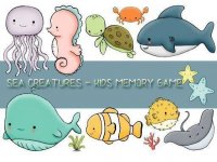 Ocean Memory Match Puzzle