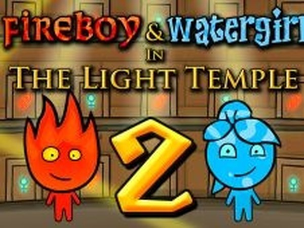 Fireboy and Watergirl Light Temple Puzzle