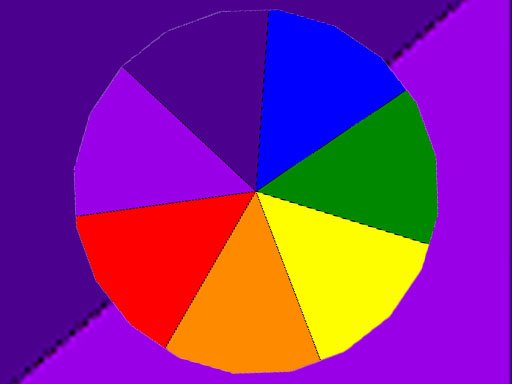 Spinning Color Action Game