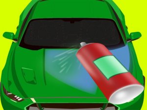 3D Car Paint Action Game