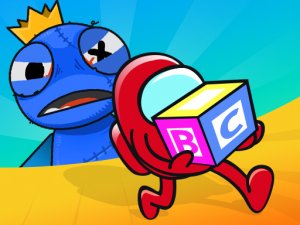 Blue Friend Seek and Find Puzzle
