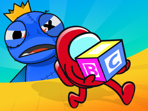Blue Monster Hide and Seek Puzzle