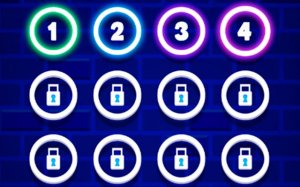 Neon Star Bricks: Neon Arcade Brick Breaker