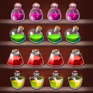 Market Sort Puzzle Game
