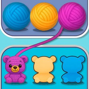 Knit Bears Sorting Puzzle