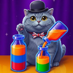 Color Layer Sorting Puzzle