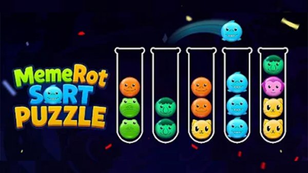 MemeRot Sort Puzzle Online Game